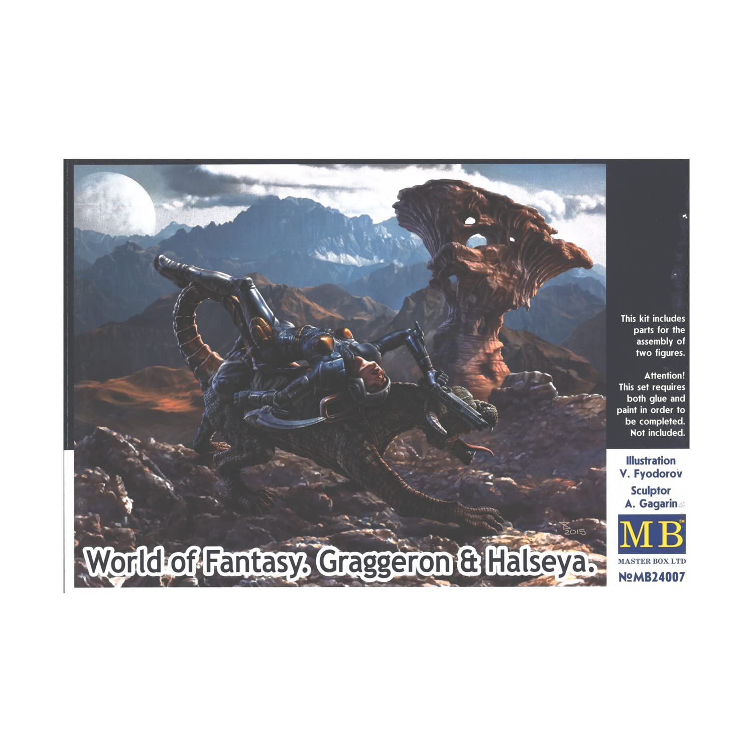 Masterbox 1: 24 - World of Fantasy - Graggeron & Halseya