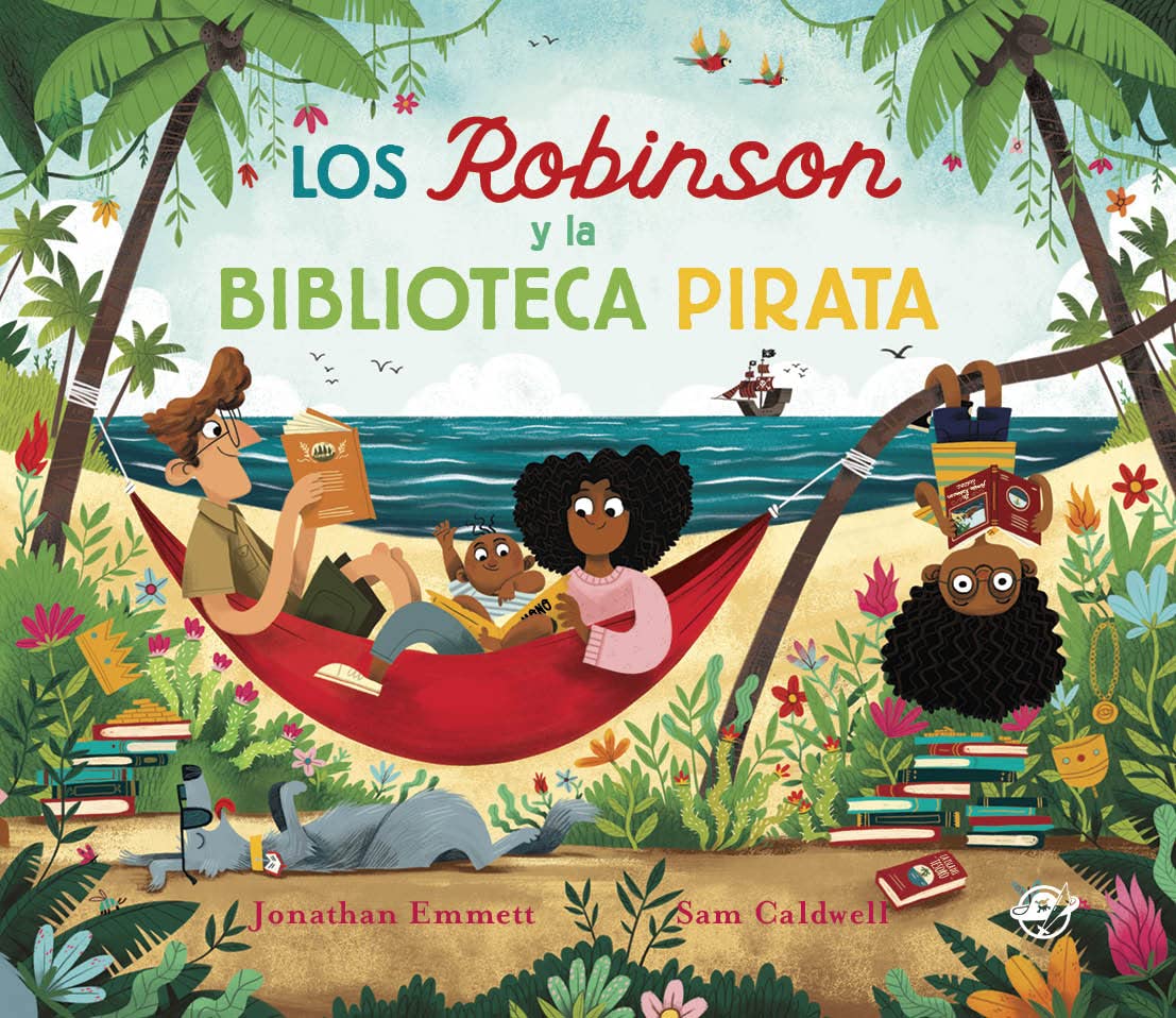 Los Robinson y la biblioteca pirata: Libro para niños de 3 a 7 años - Unos piratas descubren los cue