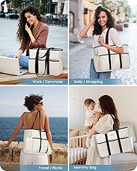 LOVEVOOK Work Tote Bag for Women, Laptop Bag for