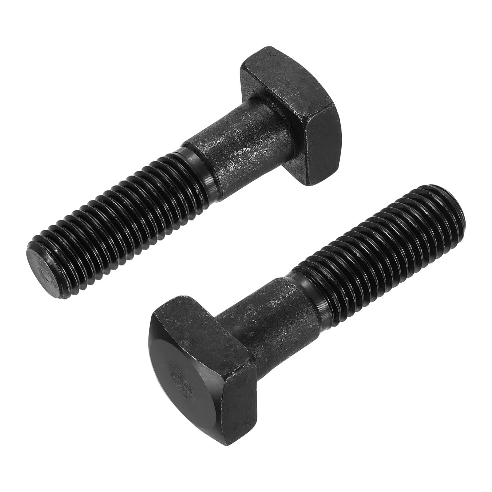 uxcell 5Pcs Square Head Bolts, 3/4-10x3 Black Oxide