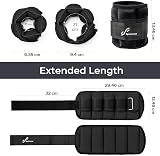 Sportneer Adjustable Ankle Weights Set 0.3-1.6kg per ankle 2 Pack view 4