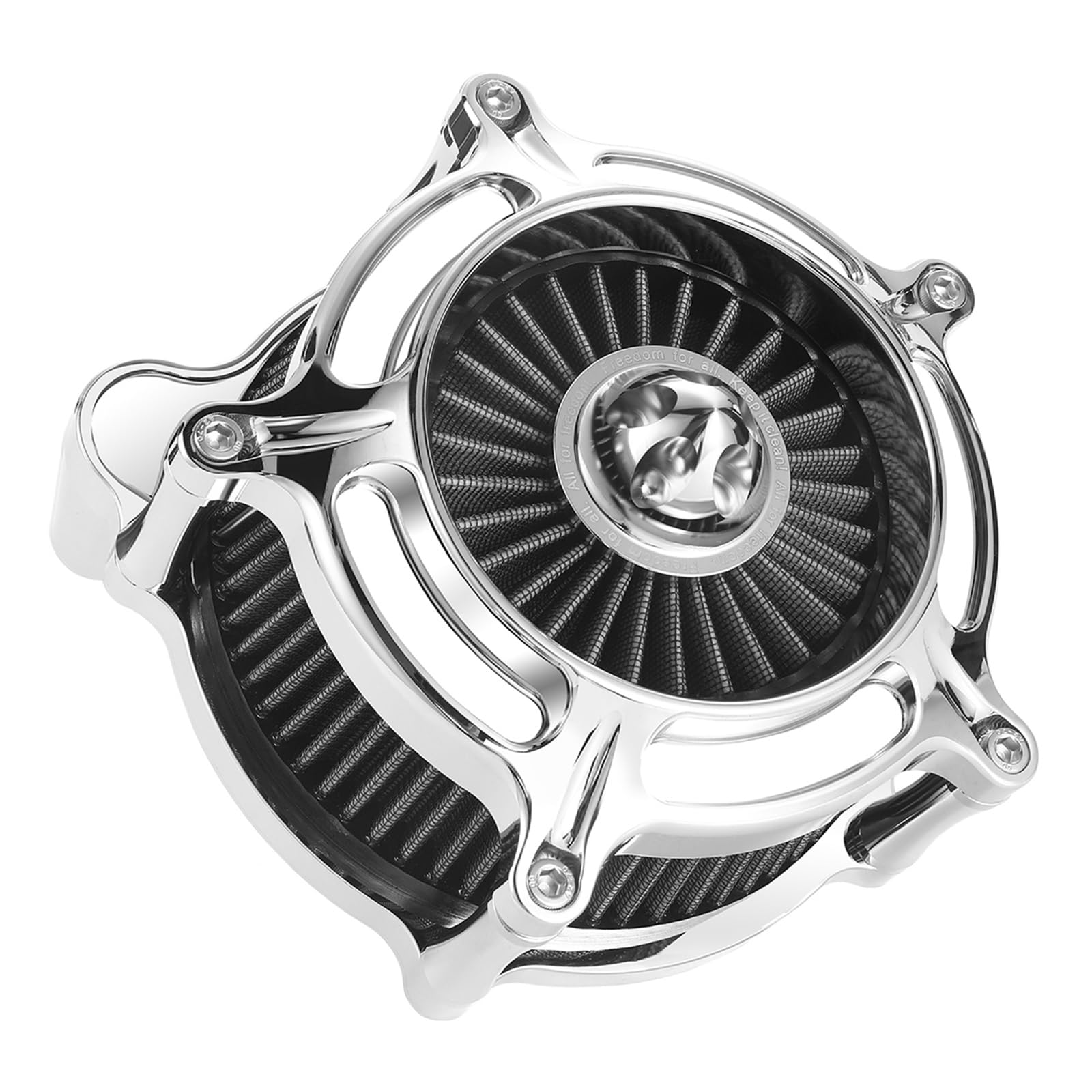 Photo 1 of HEYOMOTOR Air Filter Cleaner for Harley Davidson Softail Touring Street Road King Glide Trike for Harley Davidson Air Intake Filters for Touring 08-16, Softail 16-17 Grey