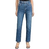 Favorite Daughter Women's The Valentina Super High Rise Sraight Jeans