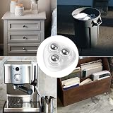 Gosknor 8pc Mini Caster Wheels 360° Swivel for Counter Appliances Storage Box view 7