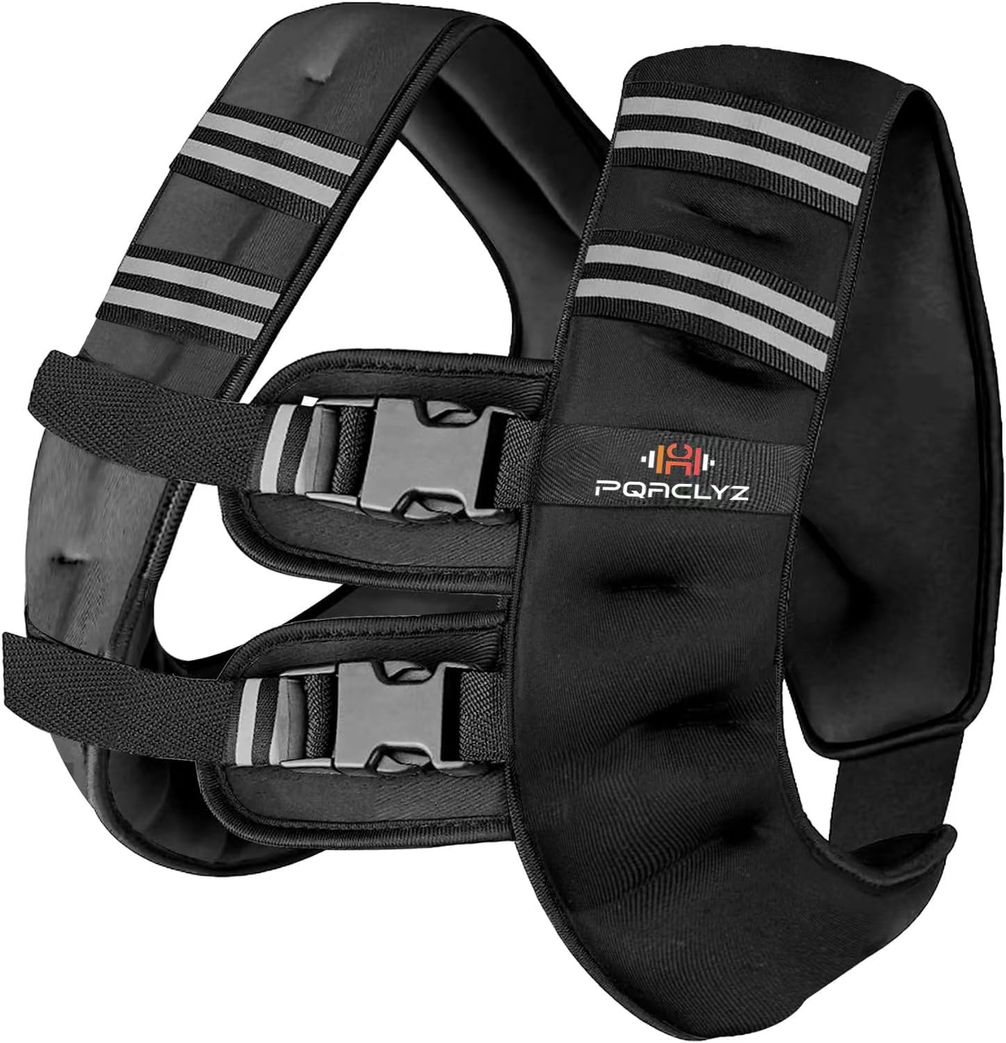 Photo 1 of Weighted Vest Weighed Vest Women Men Kids, 12lb Body Weight Vest with Reflective Stripe, Adjustable Weighted Vest for Strength Training, Running, Walking, Workout, Jogging