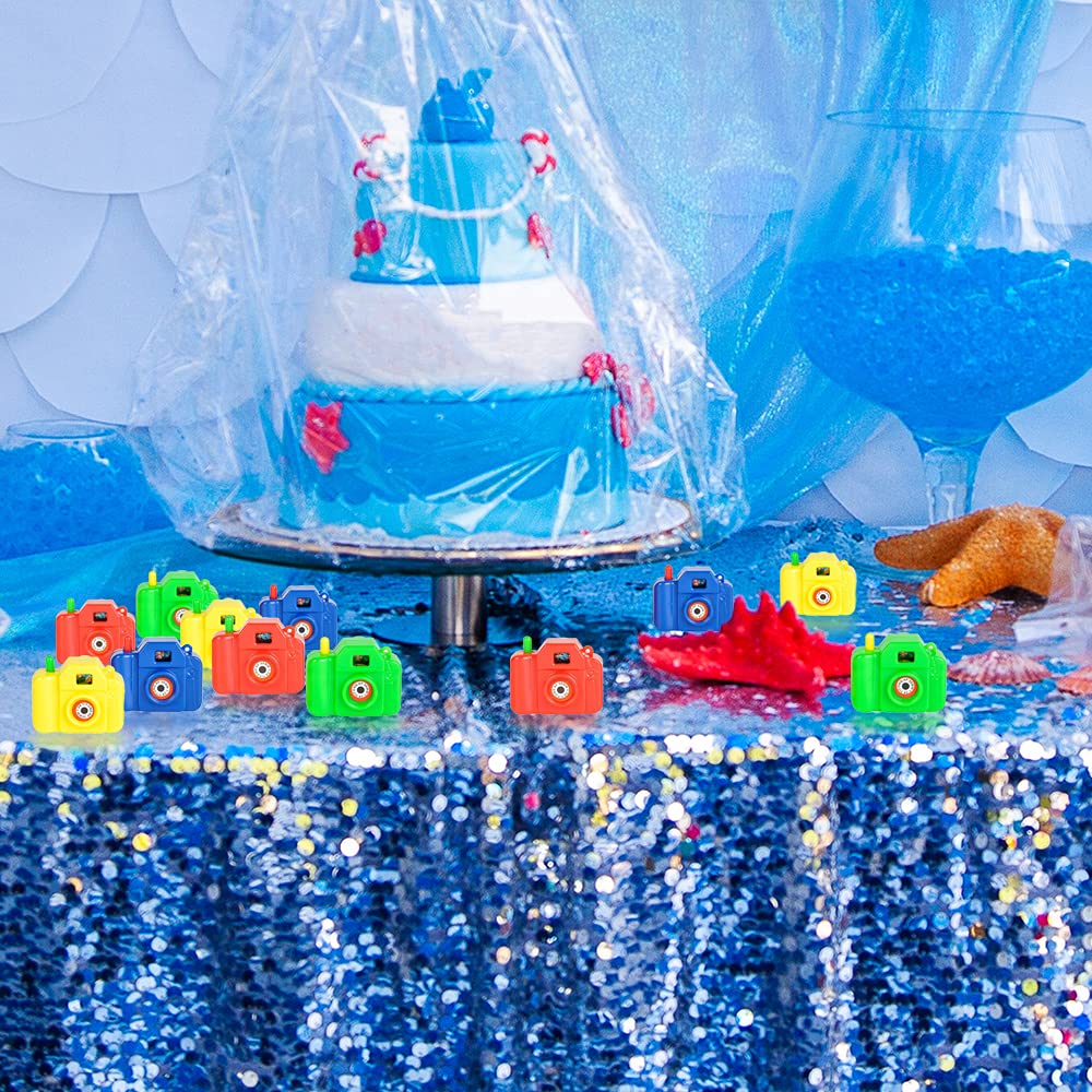 ArtCreativity Mini Plastic Sea Life Camera Viewers, Set of 12, Children’s Pretend Play Prop with Images in Viewfinder, Fun Birthday Party Favors, Goodie Bag Fillers, Holiday Prize for Boys and Girls
