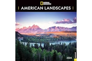 National Geographic: American Landscapes 2023 Wall Calendar
