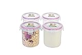 Komax Biokips Overnight Oats Containers with Lids