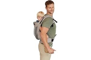 LILLEBABY LÍLLÉbaby 3-in-1 Ergonomic CarryOn Airflow - Toddler Carrier - with Lumbar Support & Breathable Mesh - for Children 25-60 lbs - Perfect for Hiking, Travel and Everyday Family Events - Mist