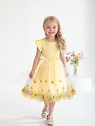 Toddler Girl Tulle Dress Summer Ruffle Sleeveless