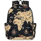 Toddler Backpack for Boys Kids, Cute Preschool Kindergarten School Bags for Girls Bookbag Daycare Travel Daypack, 15 Inch(World Map)