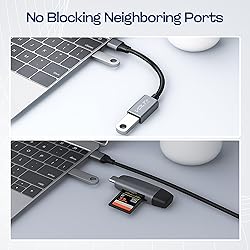 OTG USB-C to USB 3.0 Adapter [2Pack] Thunderbolt 3