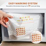 Bimirth Microwave Steriliser Bags Pack of 16 Reusable 3 Minutes 20 Uses view 4