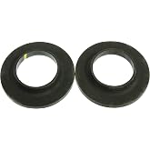 APDTY 133856 Coil Spring Rubber Insulator; Rear Suspension; 2-Pack
