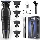 KEMEI 2299 Cordless Hair Clippers for Men Professional Zero Gapped Trimmer & Barber Hair Cutting Kit, Ideal Gifts for Men