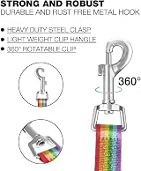 Loutep Rainbow Training Lead Dogs 3m 5m 10m 15m 20m 25m 30m Nylon view 3