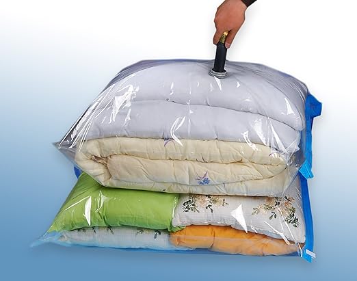 MyBeautyworld24 50 x 70 cm Vakuumbeutel Vakuum Beutel Aufbewahrungsbeutel Aufbewahrungssystem Universal-Vakuumbeutel platzspa