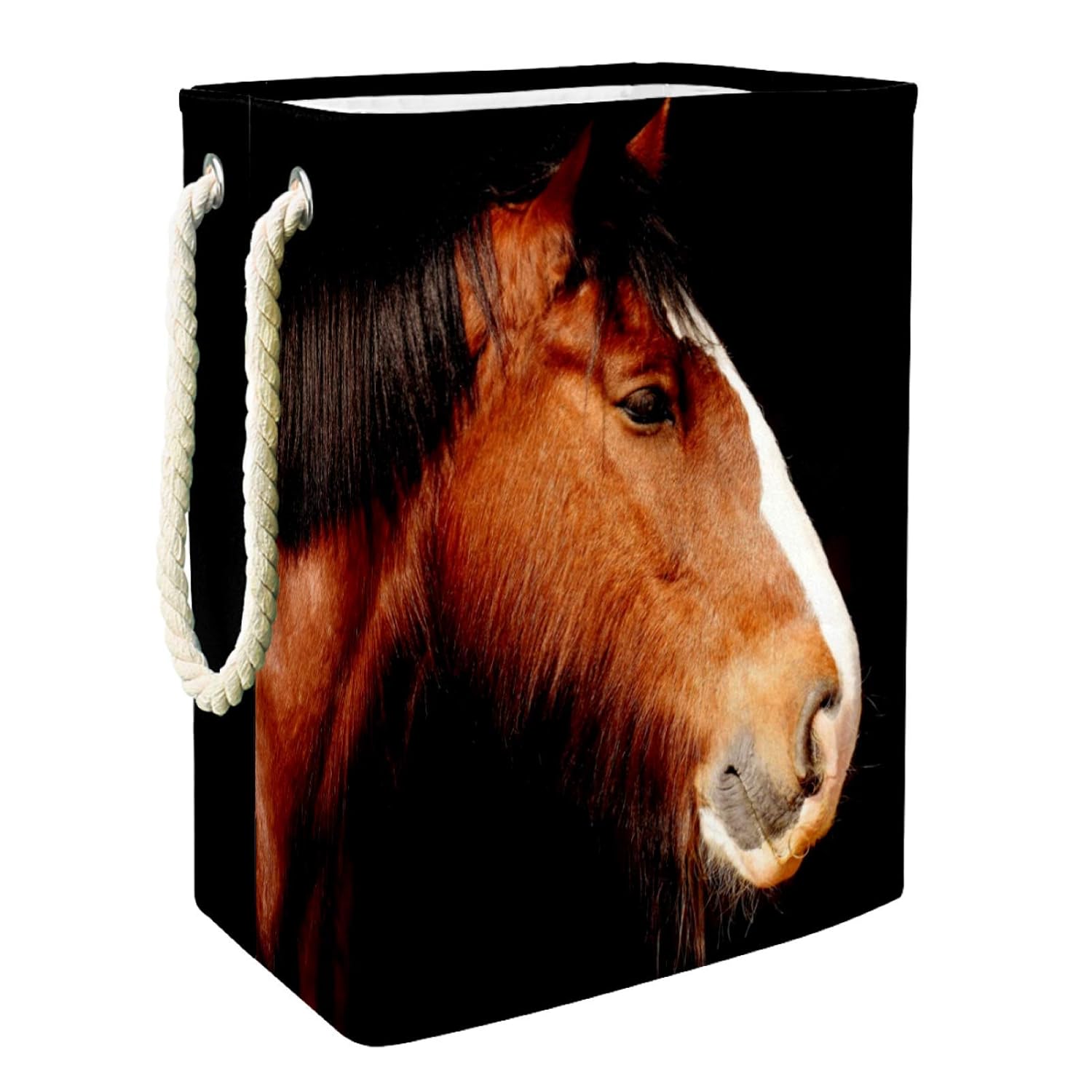 Spielzeug Aufbewahrungskorb Braunes Pferd Aufbewahrungswürfel Faltbare