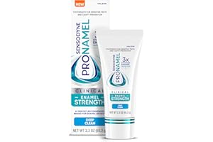 Sensodyne Pronamel Clinical Enamel Strength Toothpaste, Deep Clean, 2.3 oz