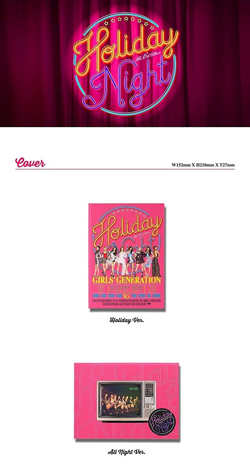 Snsd Girls Generation Holiday Night All Night Ver Vol 6 Cd Photobook Snsd Girls Generation Snsd Girls Generation Amazon De Musik