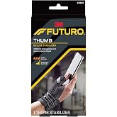 Futuro Deluxe Thumb Stabilizer, Left or Right Hand, Small/Medium Size, Adjustable, Stabilizes and Supports Sore, Weak or Injured Thumb, Soft and Breathable Materials Enhance Comfort, 1 Piece