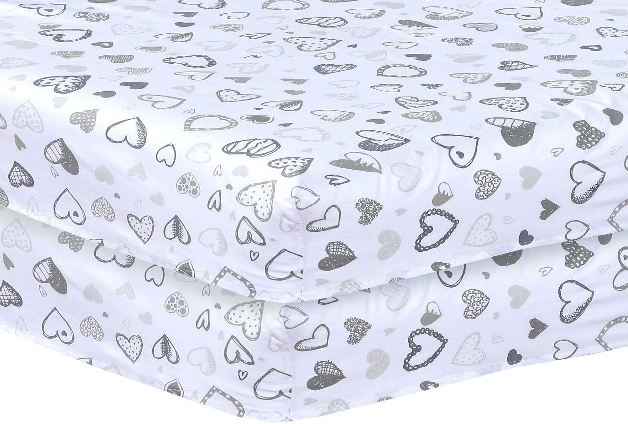 cot bed sheets 120 x 60