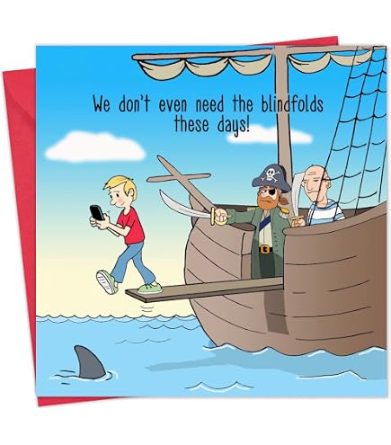 Funny Birthday Card – Have A Rum Believable Birthday, Grußkarte Für Rum-Liebhaber, Lustiger Piraten-Spruch