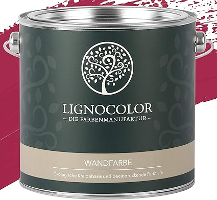 Lignocolor Wandfarbe Innenfarbe Deckenfarbe Kreidefarbe edelmatt 2,5 L