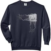 CPU technology nerd computer chip computer scientist Comfort Colors Adult Sweatshirt