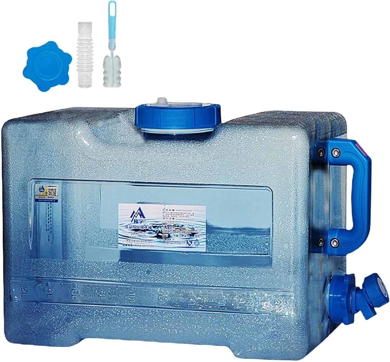 Camping Water Tank Portable Horizontal Water Storage Container Large