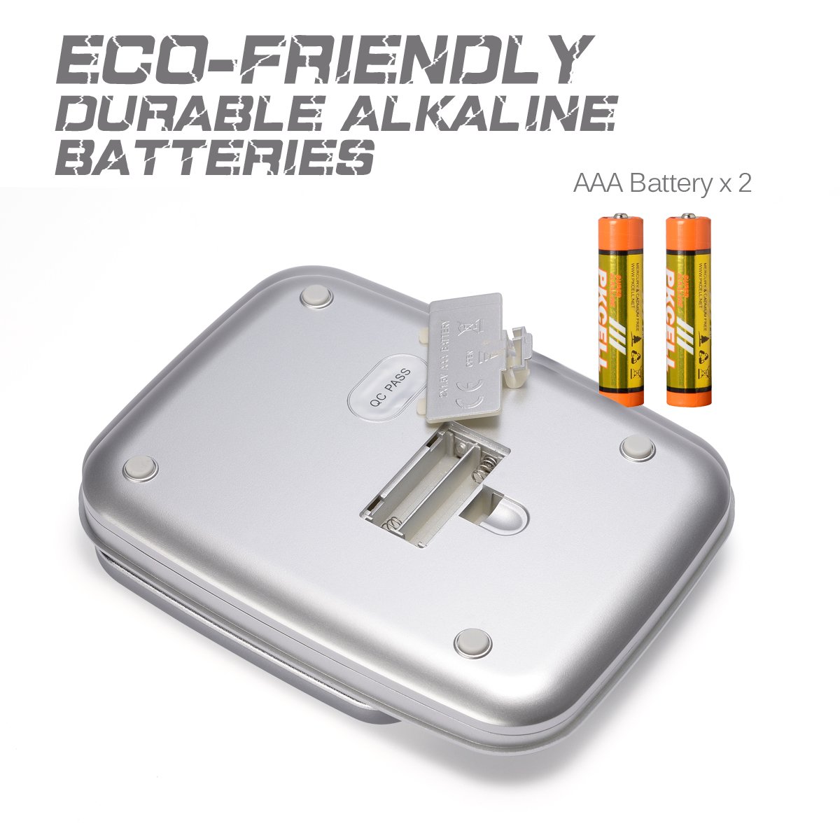 Digital Food Scale, [5000g, 1g] IDAODAN Versatile Kitchen Scales, Accurate Weight Scale for Coffee, Gram, Postal, Elegant Black