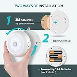 BLS BLS-86 AA Battery Powered Lights Motion Sensor Indoor Under Cabinet Pack of view 5