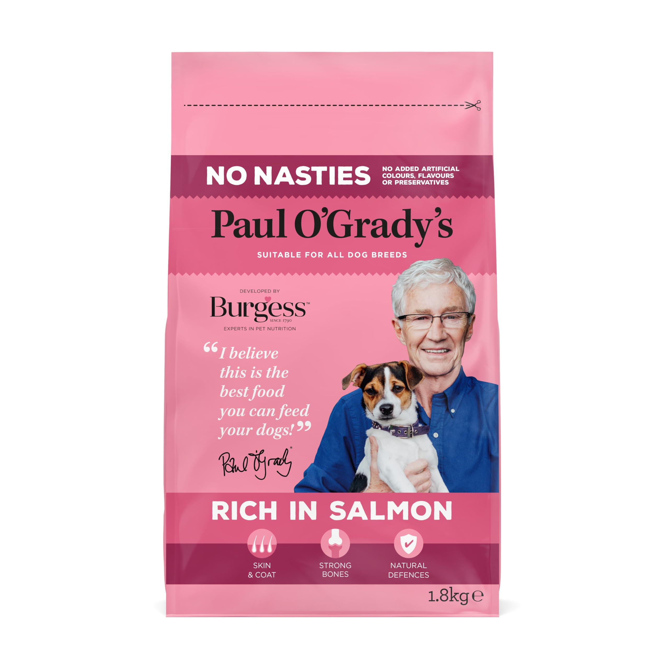 Paul O'Grady No Nasties Salmon 1.8kg