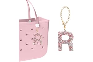 NZNDB Bag Charms for Bogg Bag Accessories, bogg bag accessories charm for Women Girls, personalized letters Decorative for Bitty Bogg Bag Handbags Beach Totes bags