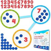 75 PCS Magnetic Number Bonds Set, Number Line Magnets Simply Magic | Magnetic Numbers for Whiteboard, Number Bonds Game, Math Accessories Supplies for Classroom, Math Manipulatives Kindergarten
