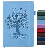 ALKALO Lined Journal Notebook for Women Men, A5