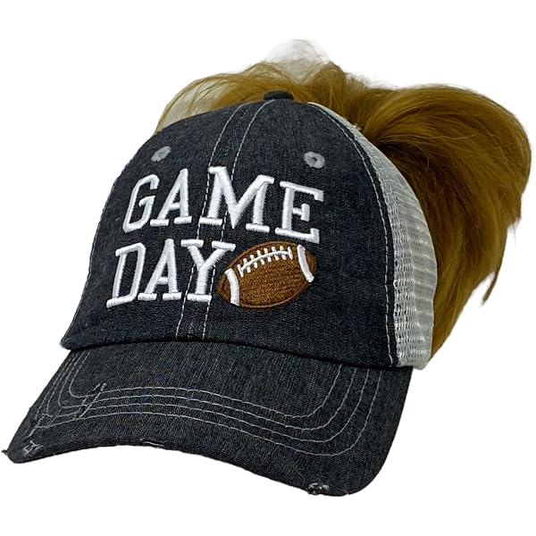 Cocomo Soul Softball Nana Hat - Dark Grey Mesh Trucker Hat, Ponytail Hole, Adjustable Snapback, One Size