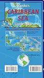 Caribbean Sea Map &amp; Reef Creatures Guide Franko Maps Laminated Fish ...