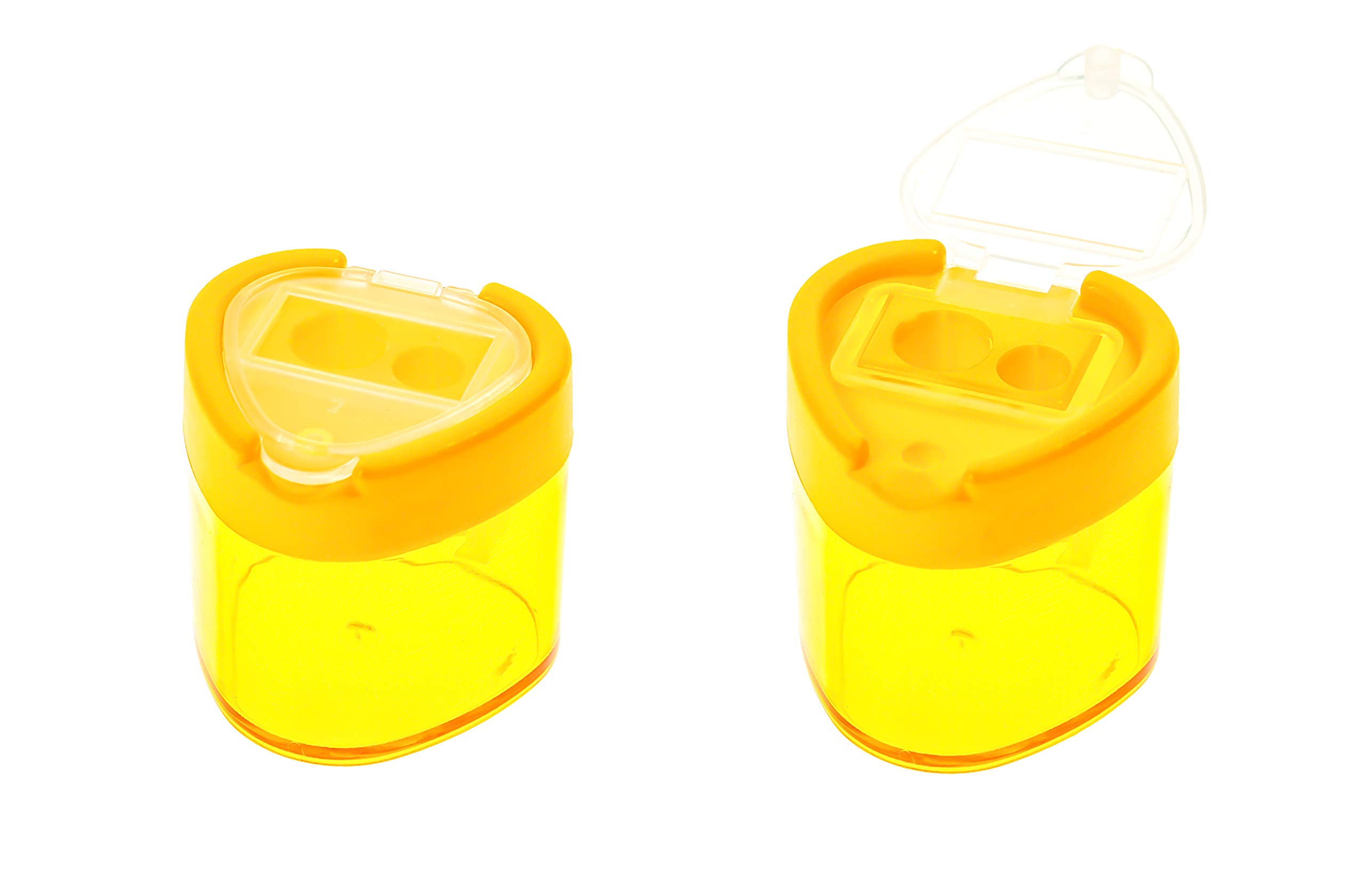 TSI 45328-5 Double Sharpener with Triangular Closure Yellow