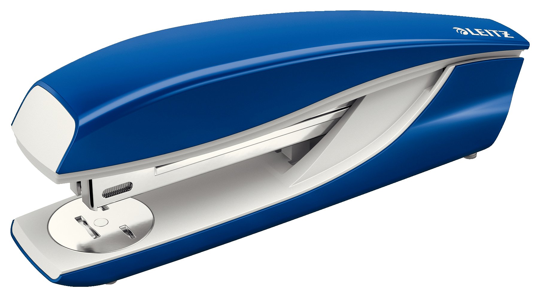 Leitz Stapler, 40 sheet capacity, Blue, Ergonomic metal body, Includes staples, NeXXt Range, 55040035 — image 1