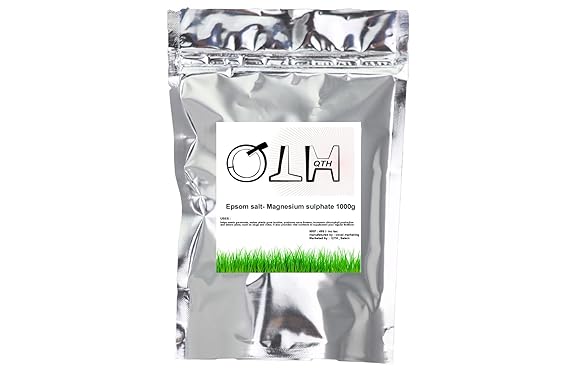 QTH Epsom Salt- Magnesium Sulphate 1K+10GPACK Complete Plant Food Nutrition+Free HYDROGEL 10G