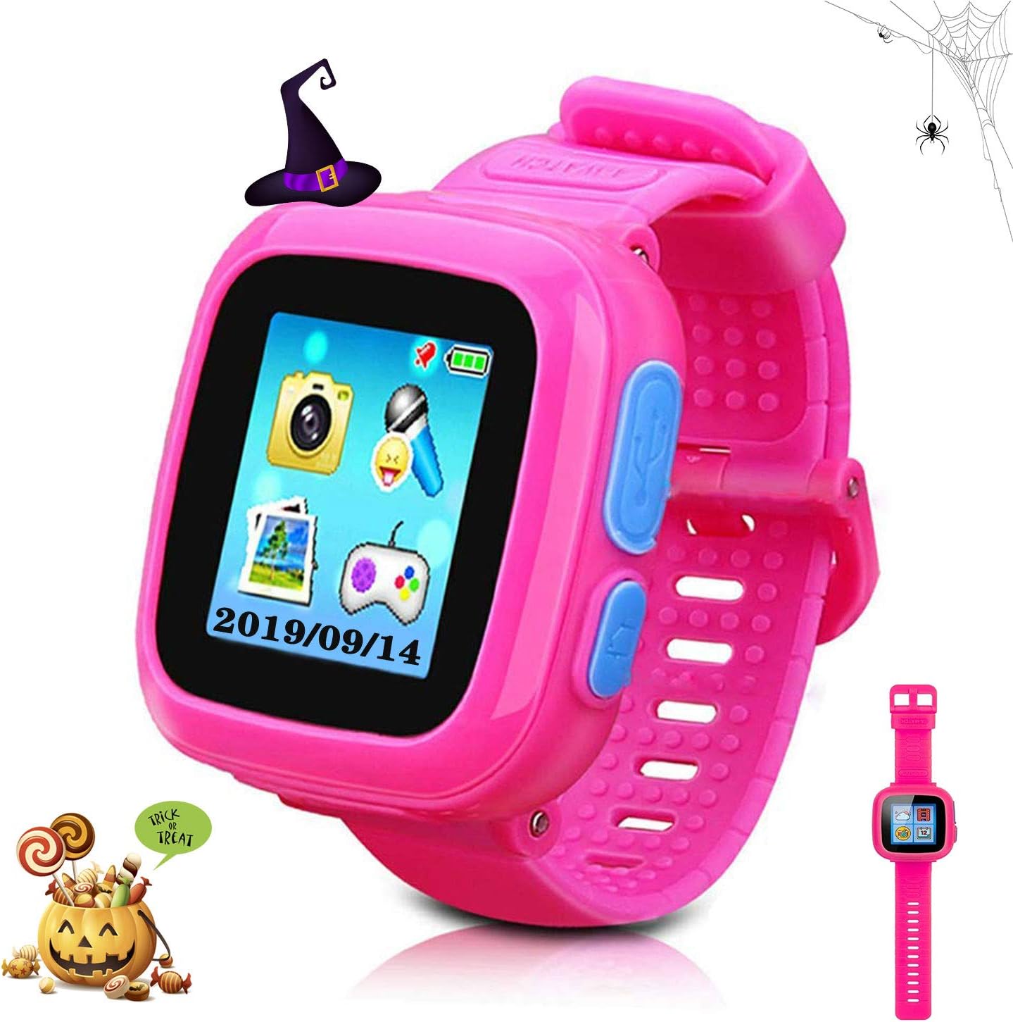 SpielSmartwatch für Kinder, mit Digitalkamera, Spielen, Touchscreen
