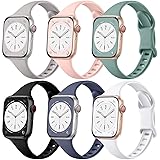 Lerobo 6 Pack Compatible with Apple Watch Band 40mm