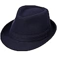 Simplicity Unisex Timelessly Classic Manhattan Fedora Hat