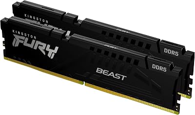 Kingston FURY Beast DDR5 64GB (2x32GB) 5200MT/s CL40 Memory Kit