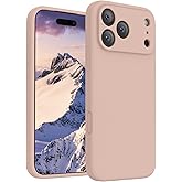 FireNova Magnetic for iPhone 17 Pro Case, Compatible with MagSafe, [Integrated Silicone Camera Control Button] [Camera Protection] Anti-Scratch Microfiber Lining Phone Case, 6.3", Pinksand