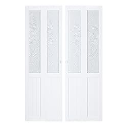 BARNER HOME Bi-Fold Doors, Half Tempered Glass