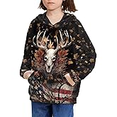 JEOCODY Cute Hoodies for Kids Trendy Hooded Sweatshirt with Pockets Long Sleeve Shirts Clothes for Boys Girls