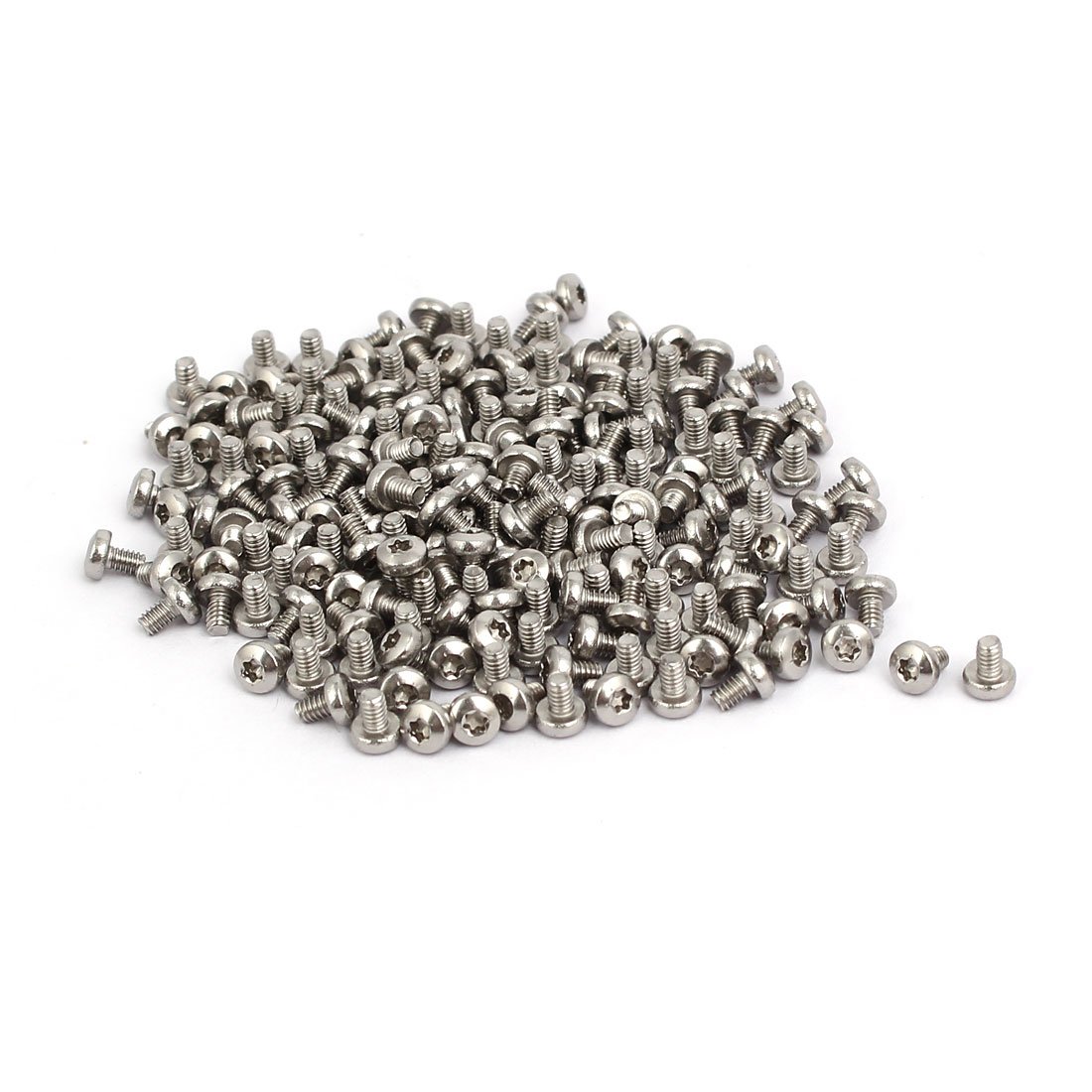 Sourcingmap M2x3mm 304 Stainless Steel Button Head Torx Screws Fasteners 200pcs — image 1