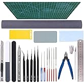 Qovydx Gundam Tools Kit 32Pcs, Gunpla Tools, Gundam Model Kit Tool, Bandai Tool Kit, Craft Set for Building, Repairing and Fixing